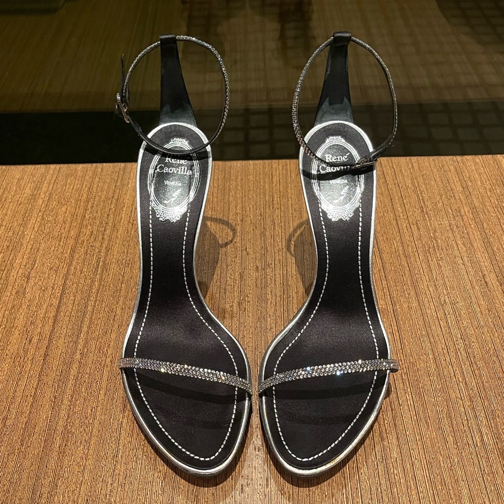 RENE CAOVILLA Crystal Heel (PERFECT CONDITION)